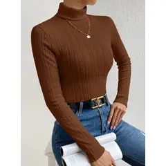 GENERICO - Caffarena Manga Larga Tipo Shein