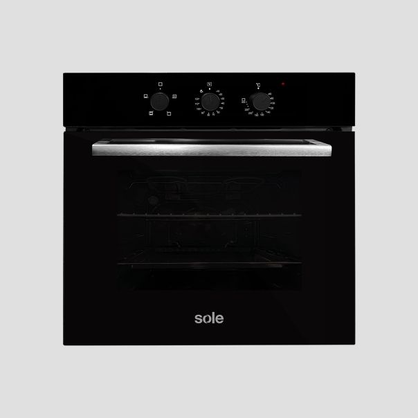 Horno Empotrable Compact Eléctrico 60cm 57L Negro SOLHO013V3