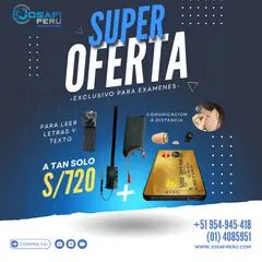 GENERICO - Cámara oculta + Kit de pinganillo