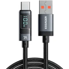 ESSAGER - Cable de Carga Rápida 7A 100W de 1M ideal para Android