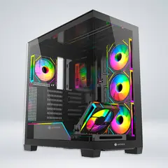 ANTRYX - CASE FX 850 PRO BLACK, INFINITY ARGB FAN X5, USB TIPO-C