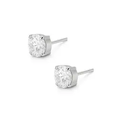 AMBAR JOYERIA - Aretes Chispita Cajon Plata 925