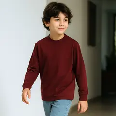 GENERICO - Polo Niño Manga Larga 100 Algodón - Angela Kids