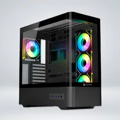 ANTRYX - CASE FX 830 BLACK, INFINITY ARGB FAN X4, USB TIPO-C (AC-FX830K)