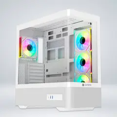 ANTRYX - CASE FX 830 WHITE, INFINITY ARGB FAN X4, USB TIPO-C (AC-FX830W)