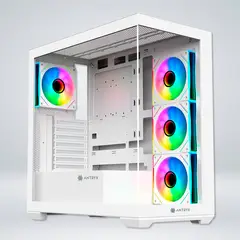 ANTRYX - CASE FX 750 WHITE, ARGB FAN X4, USB TIPO-C (ACFX750W)