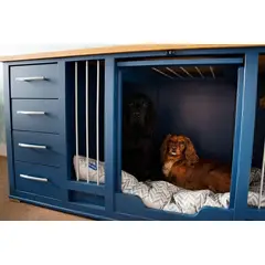 MOBILIARI - MP CAMA PARA MASCOTAS + CAJONERA - BLUE