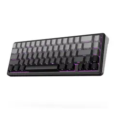 GENERICO - Teclado Mecánico Inalámbrico EPOMAKER X AULA F65 65% GraywoodV3 Switch