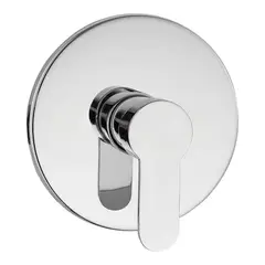 APACHE - Mezcladora Monomando Ducha Empotrado Redondo Acero Cromo Brillante