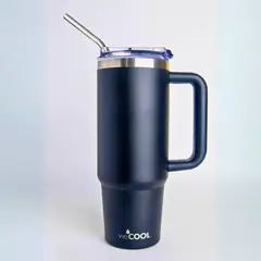 WECOOL - Mug 30oz- Negro Tapa Clásica
