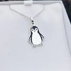 GENERICO - Collar Pinguino Nieve