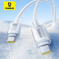 BASEUS - CABLE USB C a C - 100W - 1MT - ANTISOBRECALENTAMIENTO