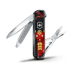 VICTORINOX - Navaja Classic SD Artesanias del Peru - Toritos de Pucara