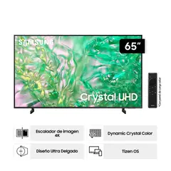SAMSUNG - Televisor CRYSTAL UHD 65 UHD 4K Smart TV UN65DU8000GXPE