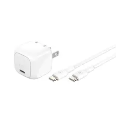 BELKIN - Cargador Compact 30W USB-C Charger + USB-C Cable - WCA008dq1MWH