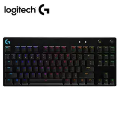 LOGITECH - TECLADO GAMER PRO RGB CON CABLE NEGRO VERSION P