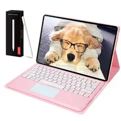 LENOVO - Lápiz BP16 táctil y Funda con Teclado M11 K10 PRO Rosa