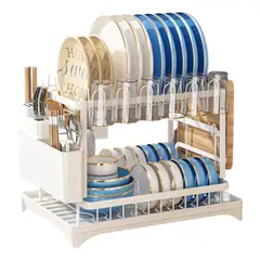 ANYHOGAR - Secaplatos Escurridor De Loza Secador De Platos Vajilla