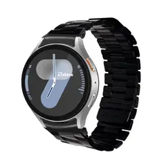 GENERICO - Correa de Metal Para Samsung Galaxy Watch 7 Magnética Negro