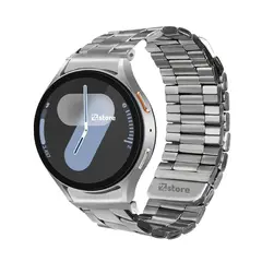 GENERICO - Correa de Metal Para Samsung Galaxy Watch 7 Magnética Silver