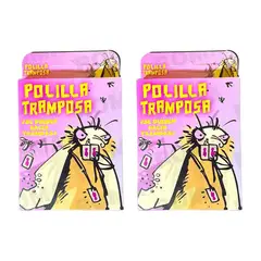 GENERICO - PACK 2 POLILLA TRAMPOSA - UNO JUEGO DE CARTAS