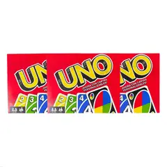 GENERICO - PACK 3 UNO CARTAS PERSONALIZABLES JUEGO DE CARTAS