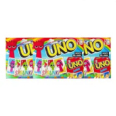 GENERICO - PACK 3 UNO EDICIÓN SPRUNKI + UNO JUNIOR JUEGO DE CARTAS