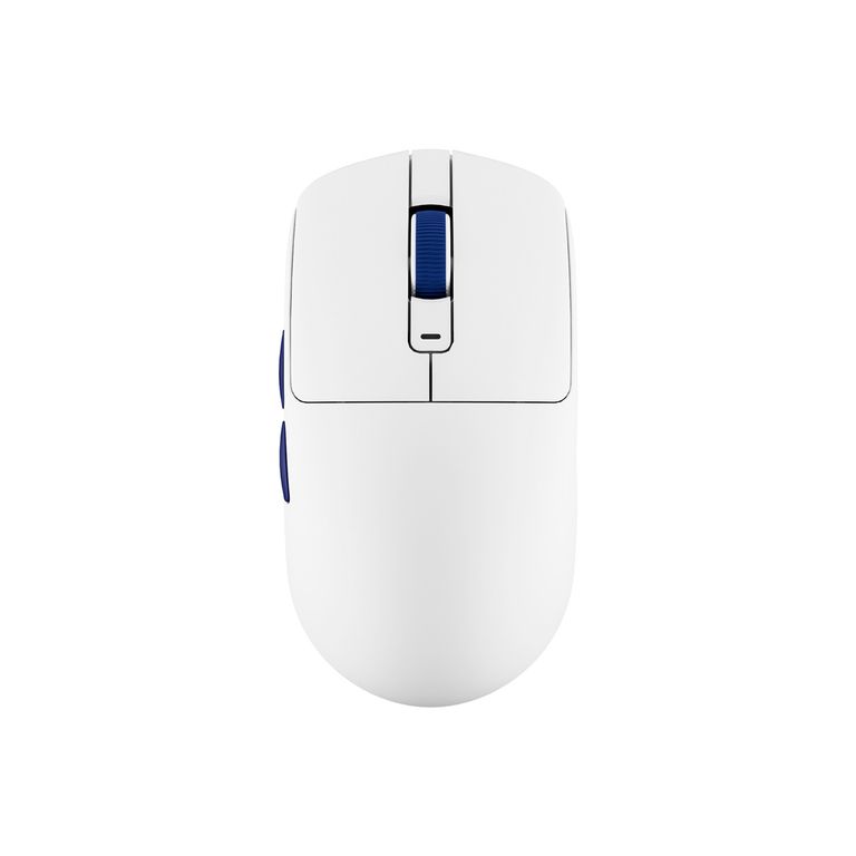 Mouse Gamer Kludge M30-Paw 12000 Dpi Wireless BT White Blue