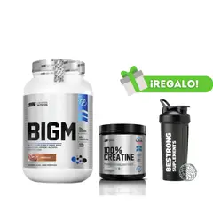 UNIVERSE NUTRITION - PROTEÍNA BIGM 2KG CHOCOLATE + CREATINA 250G + SHAKER