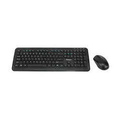 TARGUS - Kit De Teclado Y Mouse Akm610Es Inalámbrico Usb Español Negro