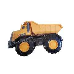 GENERICO - Pack2 Carro Truck Volquete para Niños en Color Amarillo