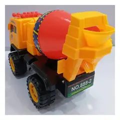 GENERICO - Pack4 Carro de Mezcladora en Bolsa Y+Banderitas Adhesivas