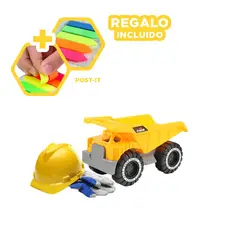 GENERICO - Auto Transportador Practico en Amarillo Y+Post-it Adhesivos