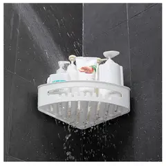 BASA - Organizador Esquinero Repisa para Ducha o Cocina Lock