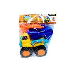 GENERICO - Camion de Construccion Practico con Escavadora en Multicolor