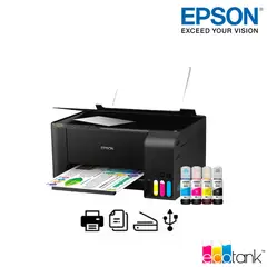 EPSON - IMPRESORA MULTIFUNCIONAL DE TINTA ECOTANK L3210 Imprime Escanea