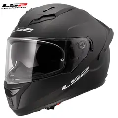 LS2 - CASCO FF806 NEGRO VISOR TRANSPARENTE ORIGINAL¨ECE R2206¨