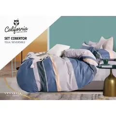 VENEZIA - Set de Edredón QUEEN de 5 pz 100% Calidad