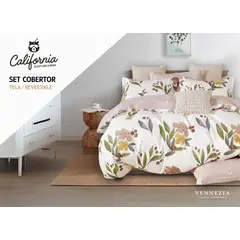 VENEZIA - Set de Edredón QUEEN de 5 pz 100% Calidad