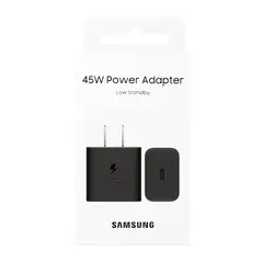 SAMSUNG - Adaptador 45w Galaxy S21 S21 Plus S21 Ultra Negro