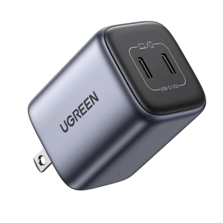 Cargador 45w Carga Rápida Doble Puerto Usb C