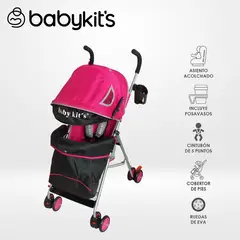 BABY KITS - Coche Bastón Kanso Fucsia