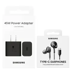 SAMSUNG - Adaptador 45w Low + Audifono Akg Tipo-C Oferta
