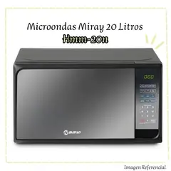 MIRAY - Microondas HMM-20N de 20 litros