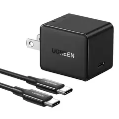 UGREEN - Cargador Usb C 25w + Cable Usb-C 50576 Negro