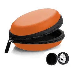 GENERICO - Estuche Porta Audífonos Monedas Tarjeta Memoria SD cable USB