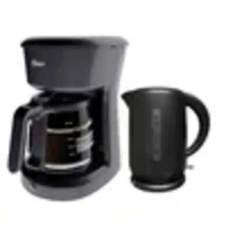 Cafetera 12 Tazas Con Pantalla Táctil mas Hervidor Electrico BVSTDC4403-053-BVSTKT3101-053