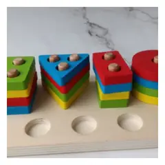 GENERICO - Pack2 Columnas para Ninos en Multicolor Y+Regalo Stickers