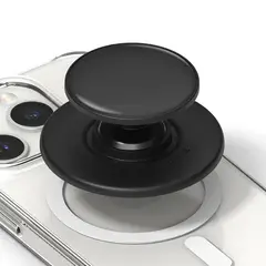 RINGKE - Sujetador Pop Socket Glossy Tok Con MagSafe Negro