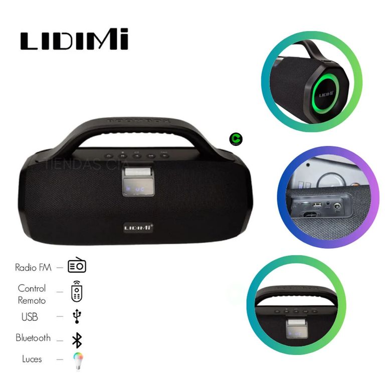 Parlante Boombox LD-S011AC 50W